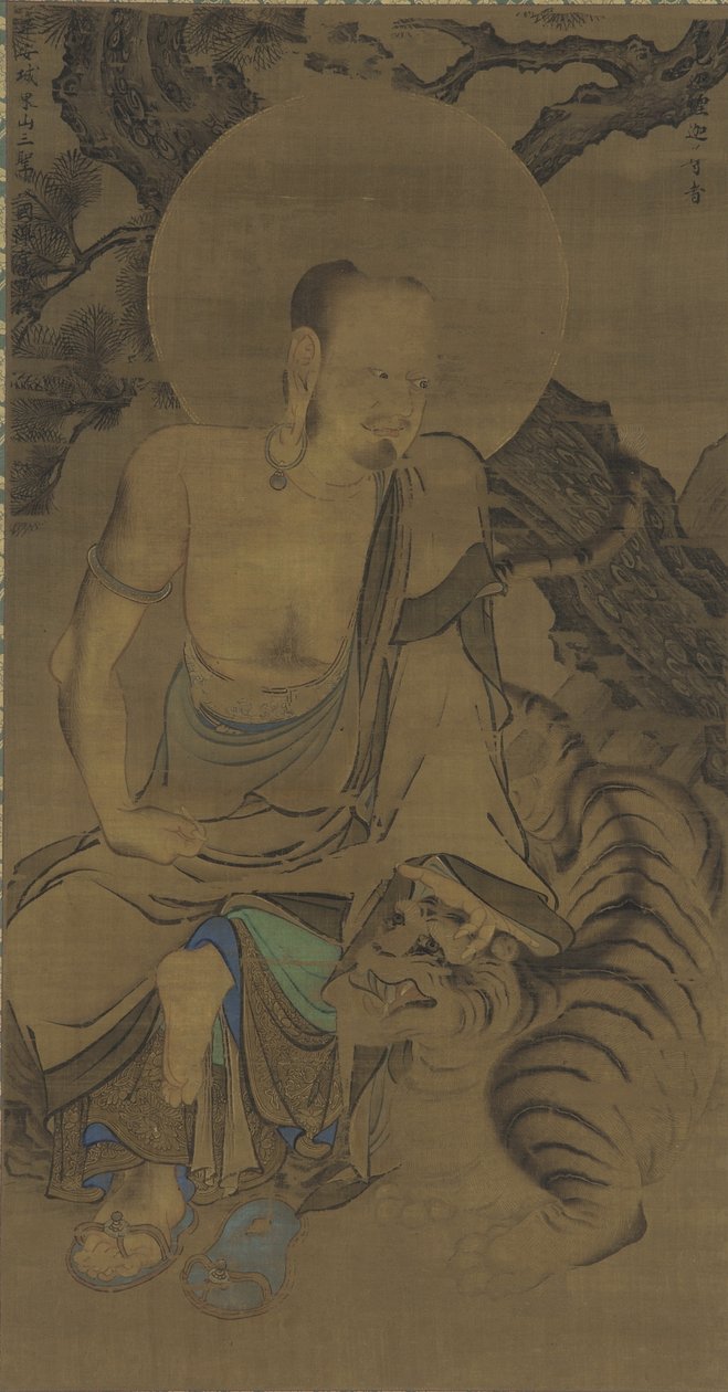 The Arhat Kalika (Karika Sunja), Nanbokucho Period, Mid-14th Century by Ryozen