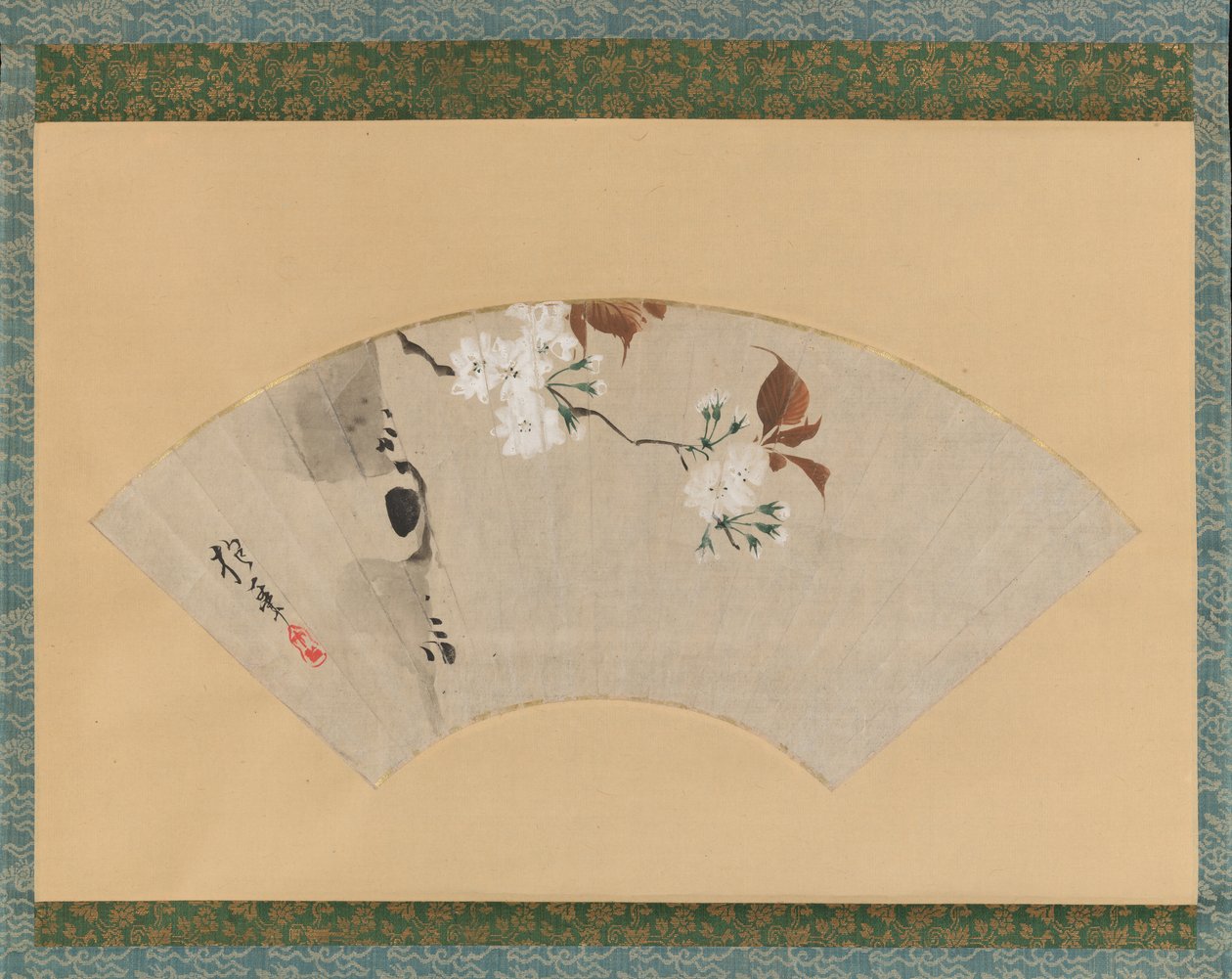 Cherry Blossoms by Sakai Hoitsu