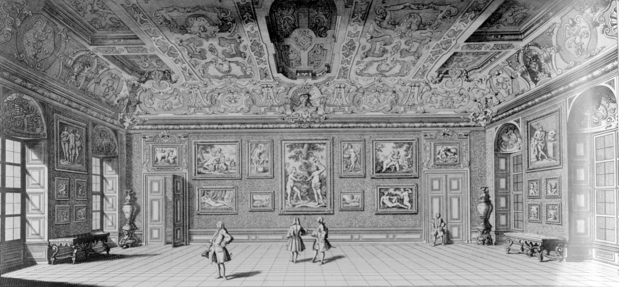 Picture Gallery at Belvedere, Vienna, Published in 