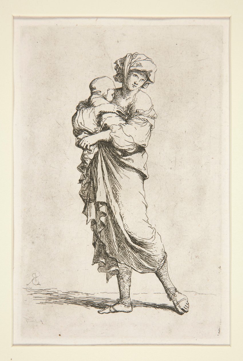 Diverse Figure (Suite) by Salvator Rosa