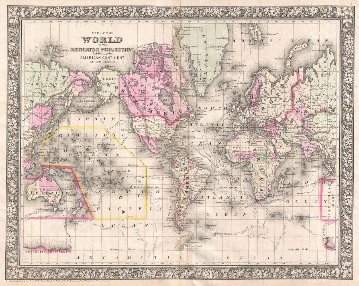 Geographicus by Samuel Augustus Mitchell