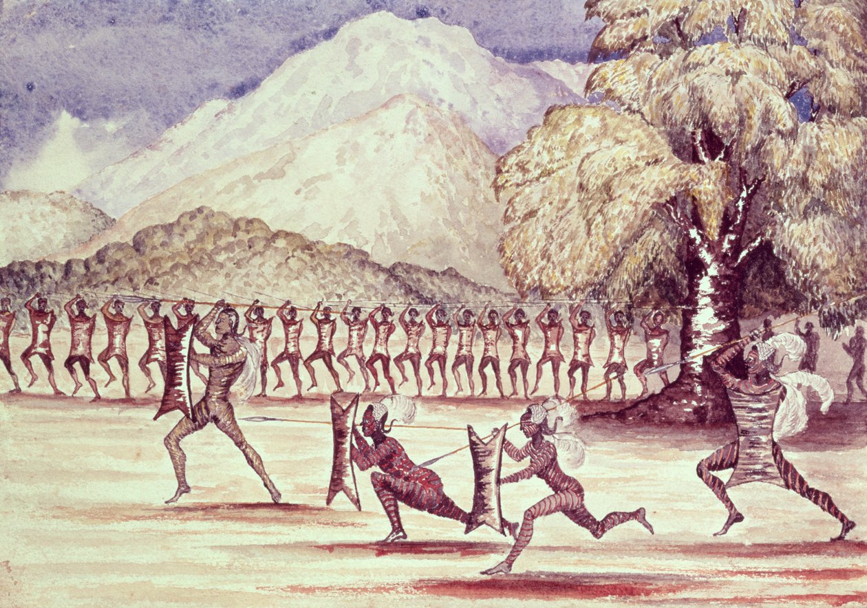 War Dance, Illustration from 