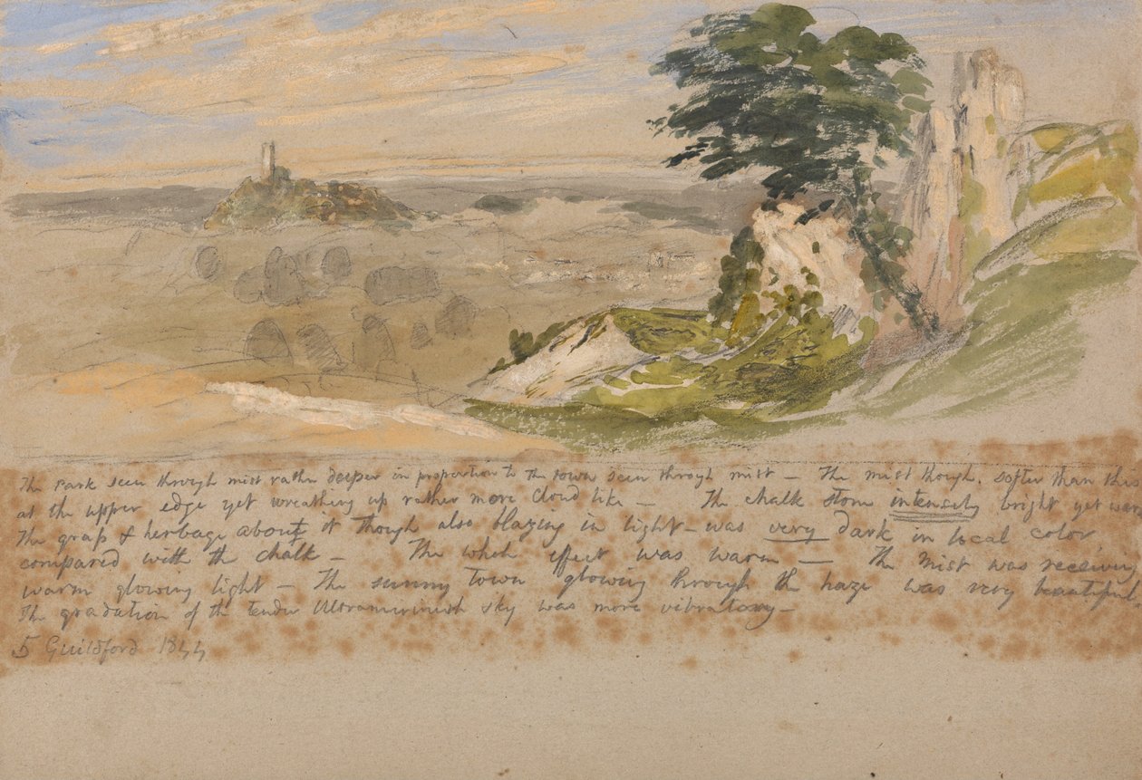 Guildford by Samuel Palmer
