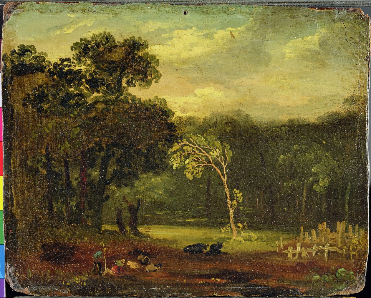 Sketch from Nature in Sion Park, 1819 by Samuel Palmer