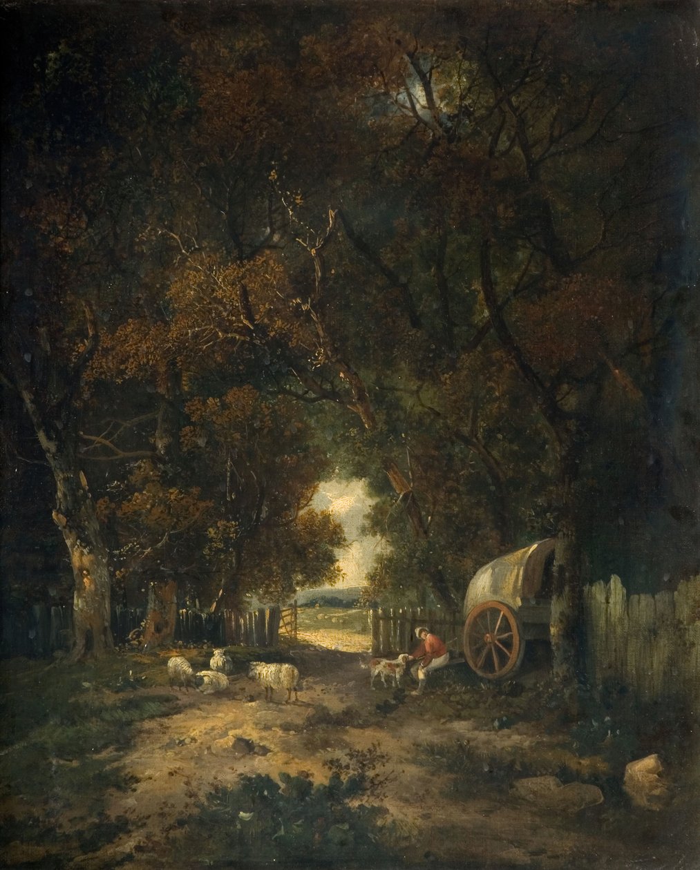 Walnut Tree Walk, Earlham by Samuel David Colkett