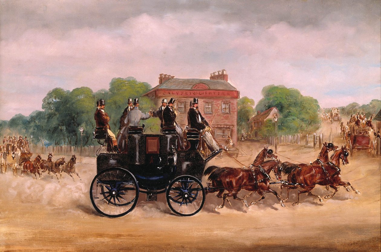 Drags of the Four-in-Hand Club by Samuel Henry Alken