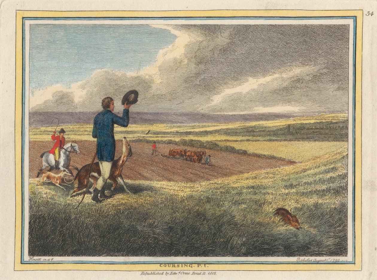 Coursing, Plate 1 by Samuel Howitt