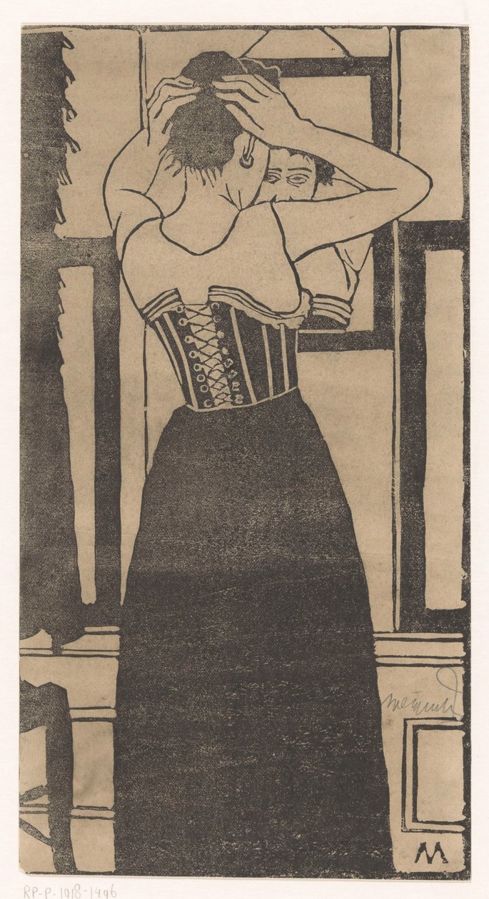 In Front of the Mirror by Samuel Jessurun de Mesquita