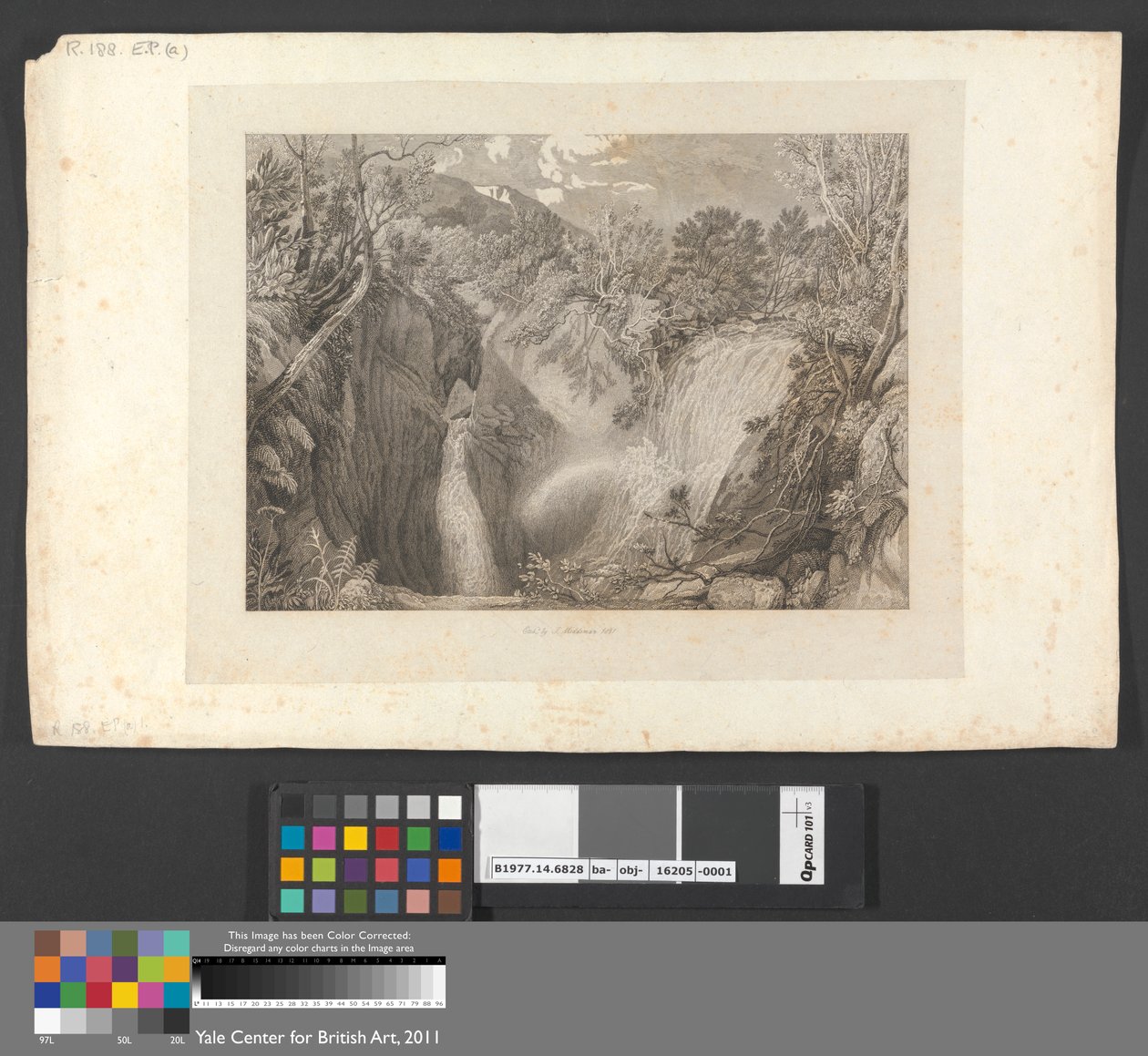 Weathercote Cave when Half Filled with Water by Samuel Middiman