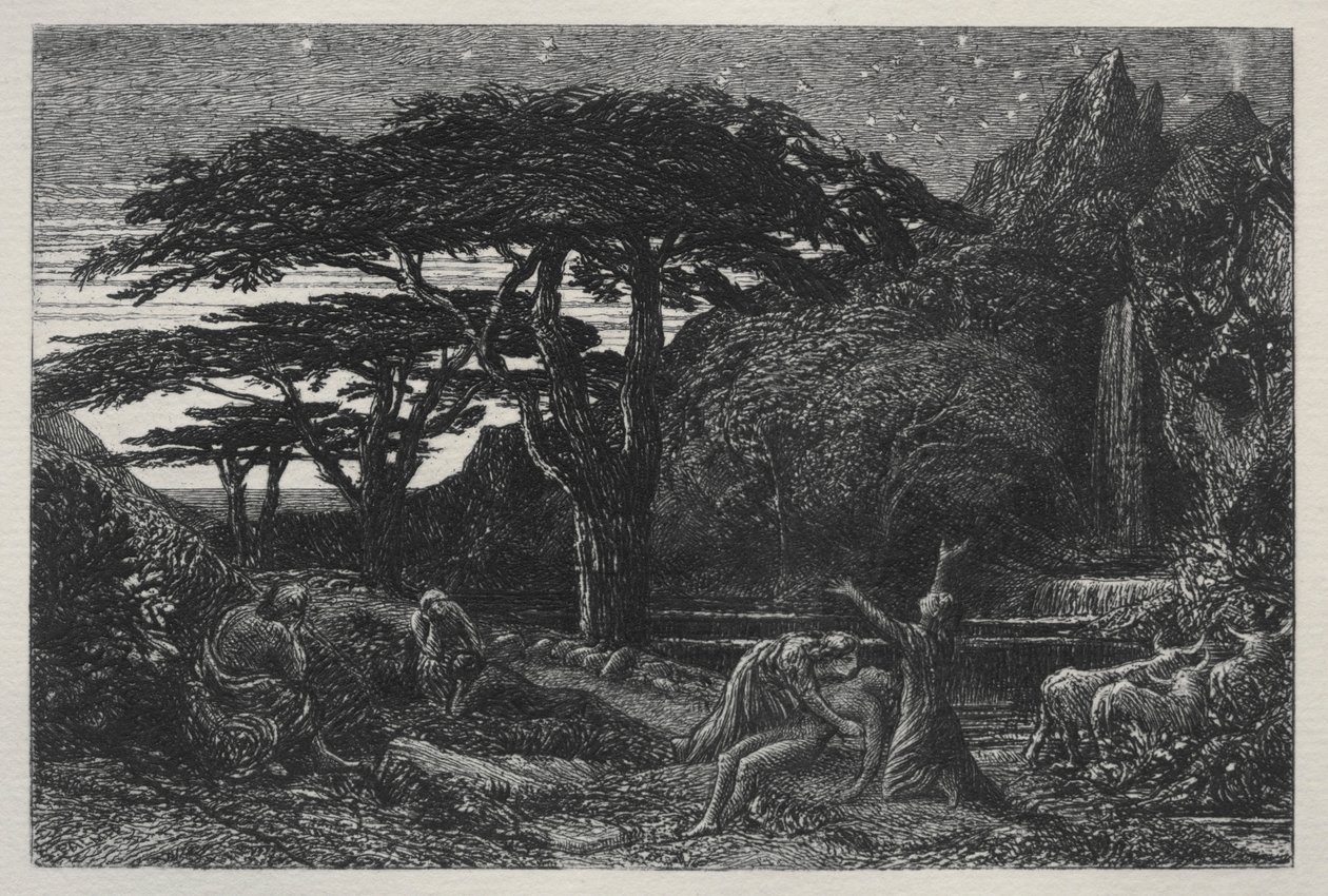 The Cypress Grove by Samuel Palmer