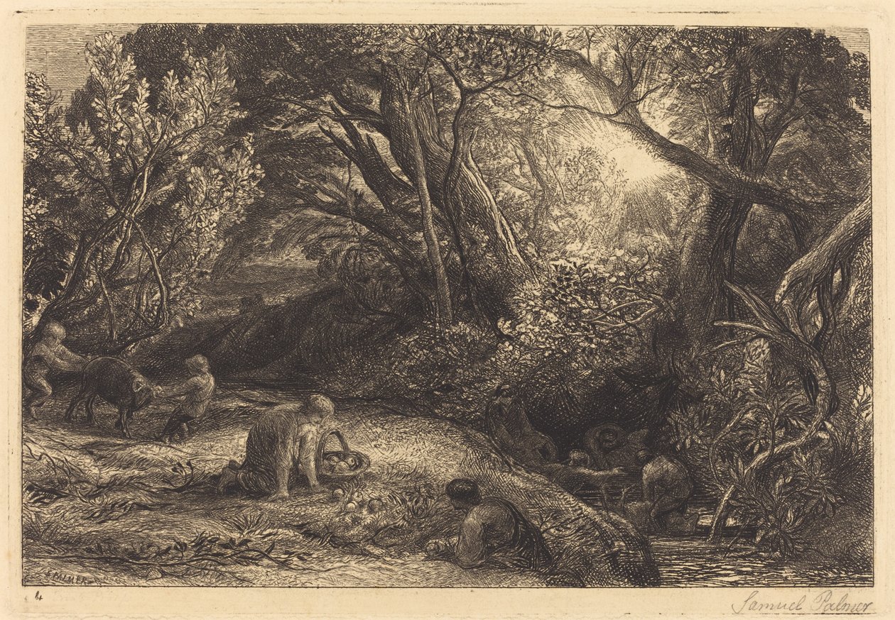 The Morning of Life by Samuel Palmer