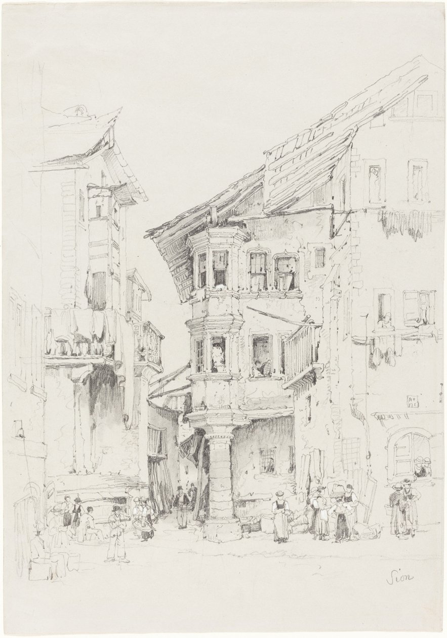Sion by Samuel Prout
