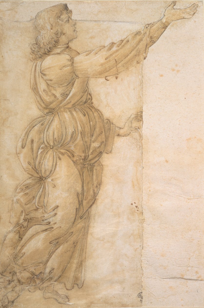 Study of an Angel by Sandro Botticelli