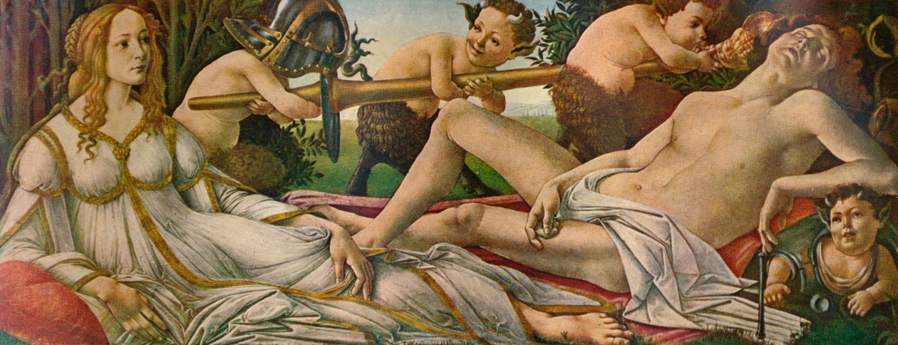 Mars and Venus, c1485, 1911 by Sandro Botticelli