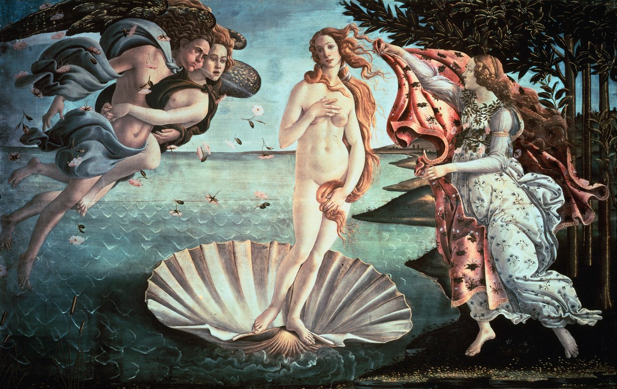 The Birth of Venus by Sandro Botticelli