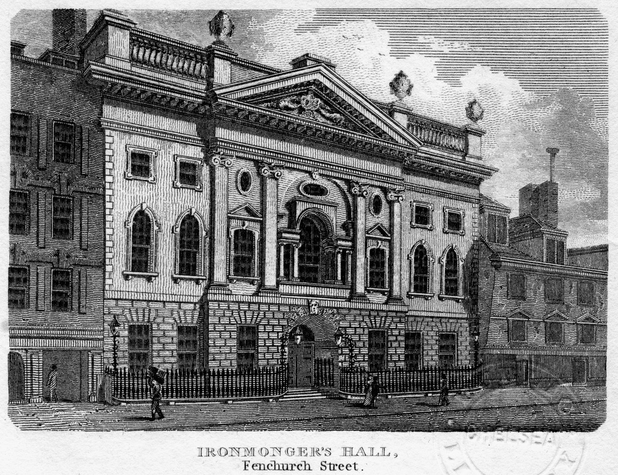 Ironmongers Hall, Fenchurch Street, City of London by Sands