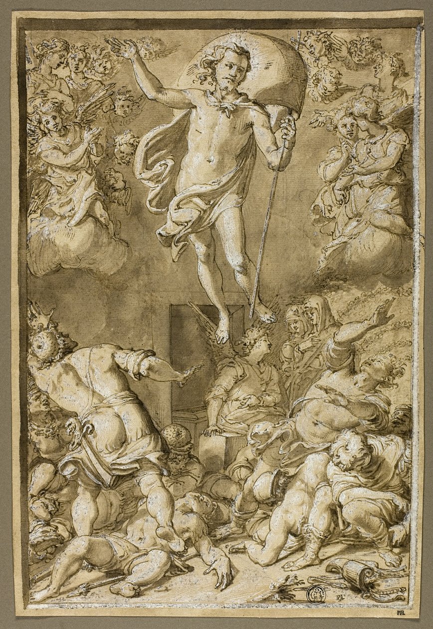 Study for the Resurrection by Santi di Tito