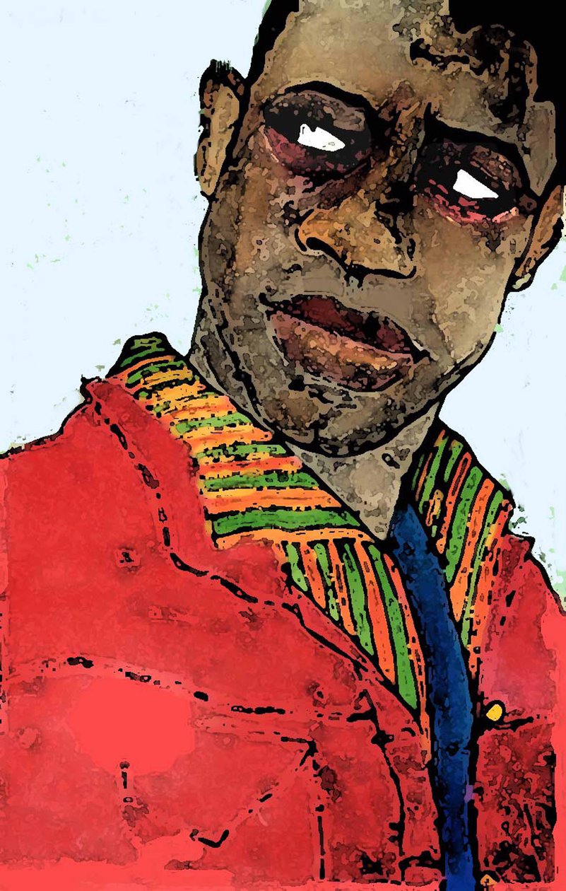 Afro-American Man by Sarah Thompson Engels