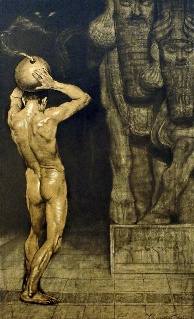 The Anarchist, 1894 by Sascha Schneider