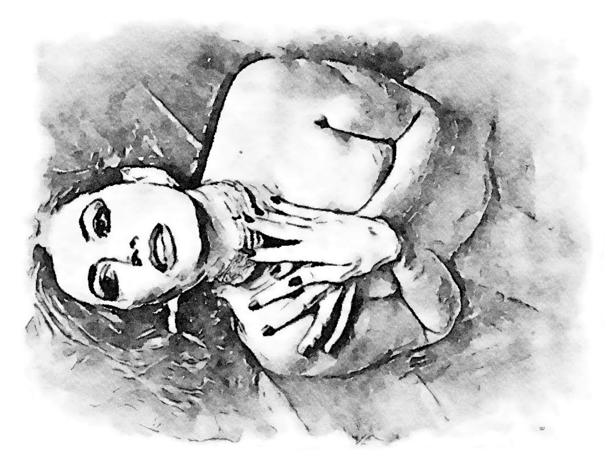 Reclining Woman by SaskiaBJ