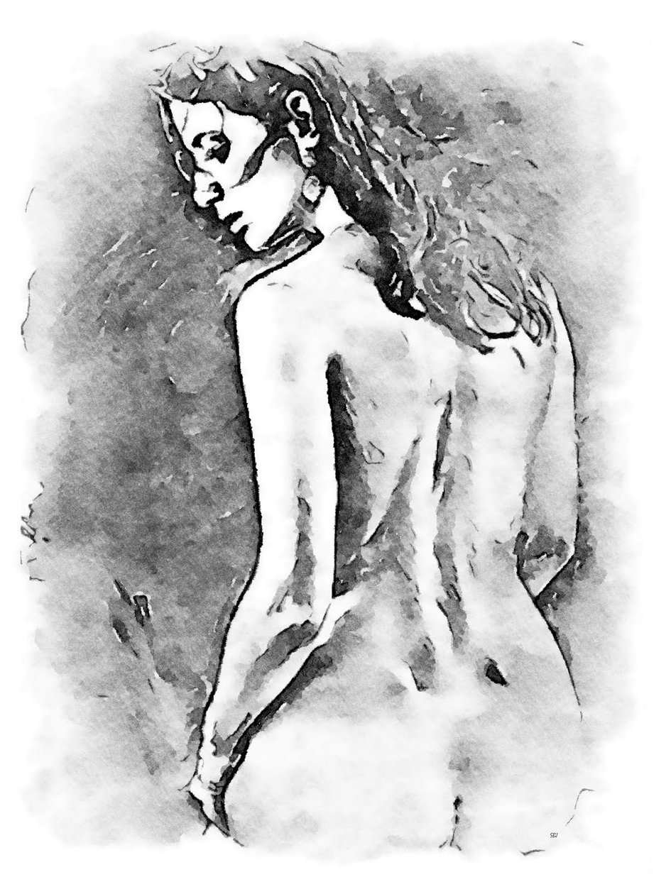 Back of a Beautiful Woman by SaskiaBJ