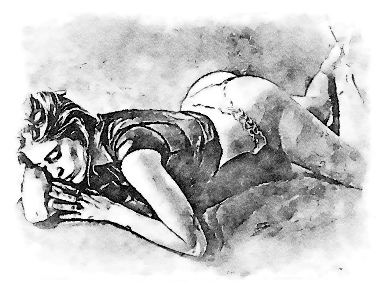 Sleeping Woman by SaskiaBJ