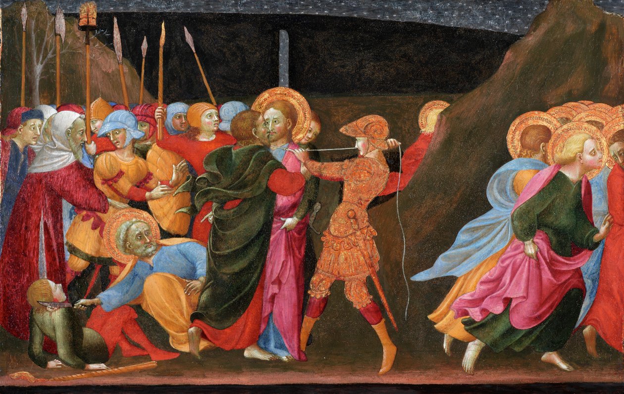 The Betrayal of Christ, c.1437 by Sassetta c.1392 1450 Sassetta c.1392 1450