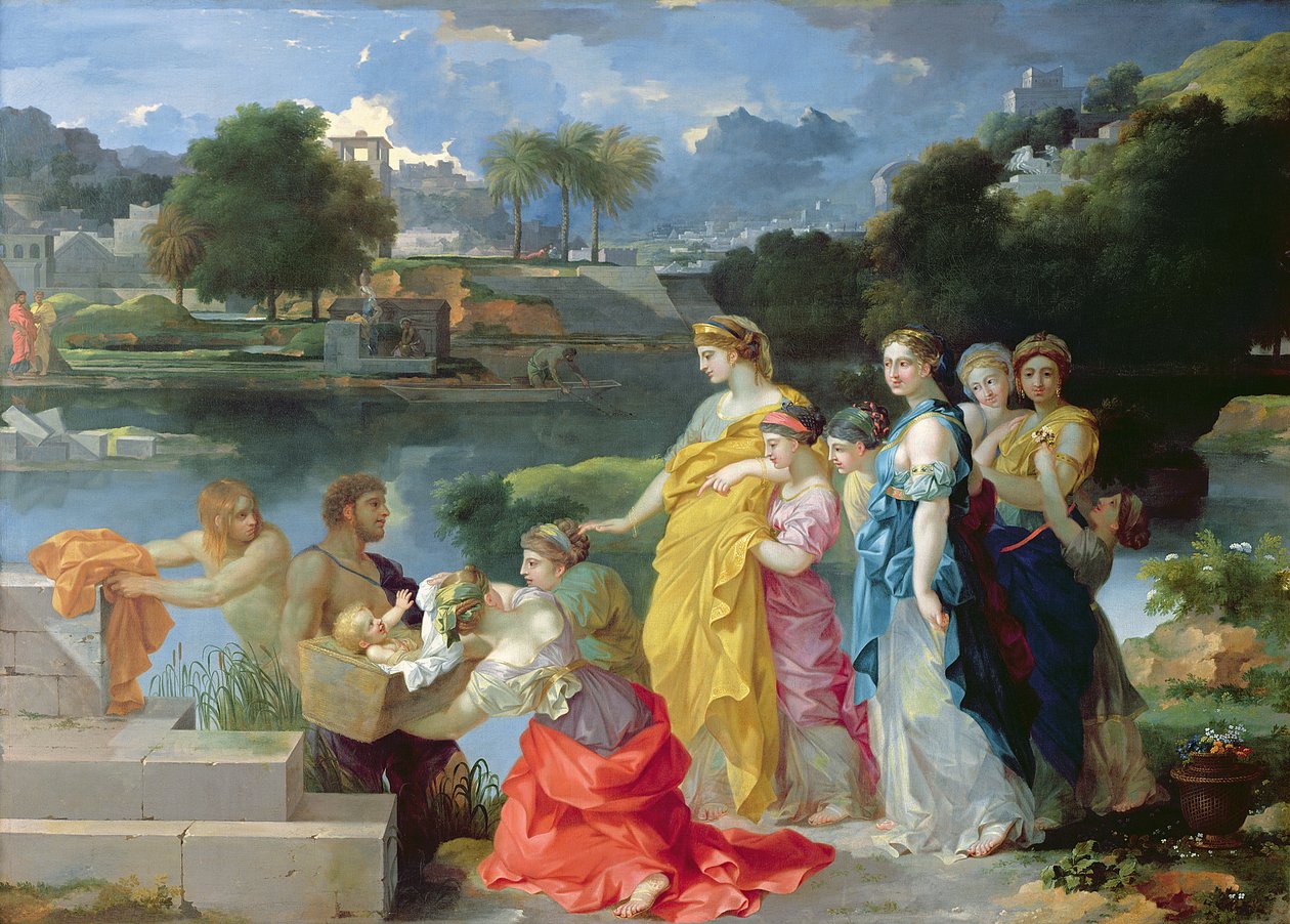 The Finding of Moses by Sébastien Bourdon