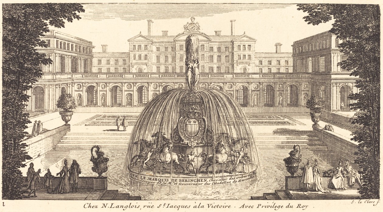 Frontispiece by Sébastien  Le Clerc I