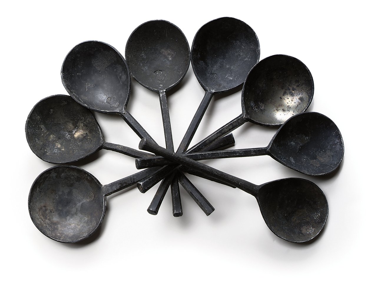 Collection of Spoons, Most 18th Century by School Dutch