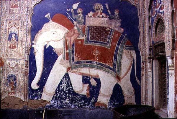 Elephant by School Indian