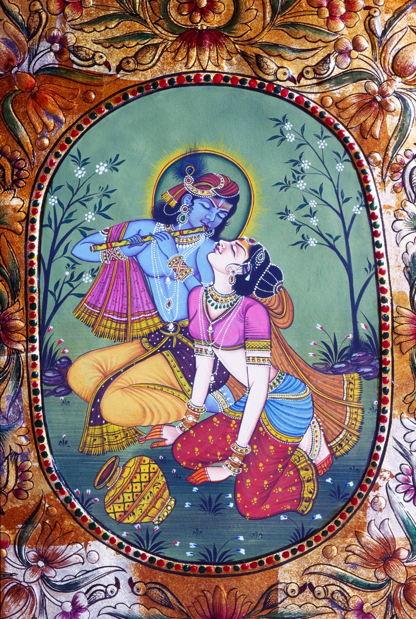 Radha Krishna by School Indian