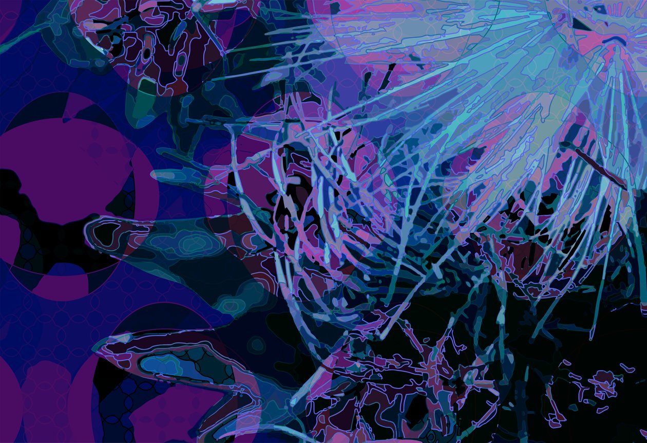 Artichoke_abst_horz3 by Scott J. Davis