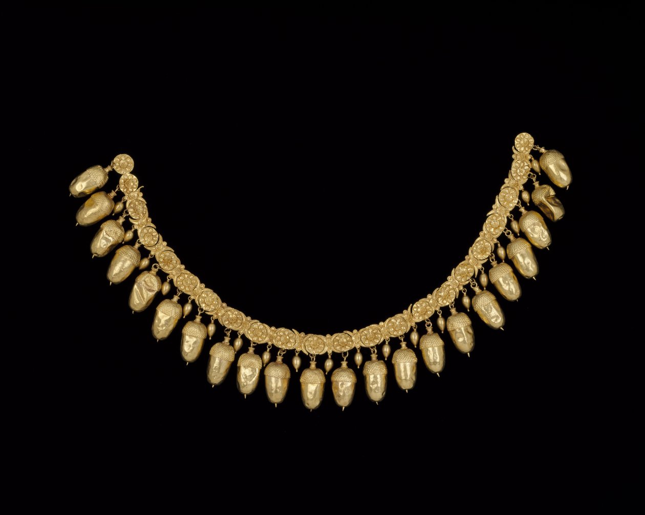 Acorn Necklace, from Grave IV at Nymphaeum in the Crimea by Scythian