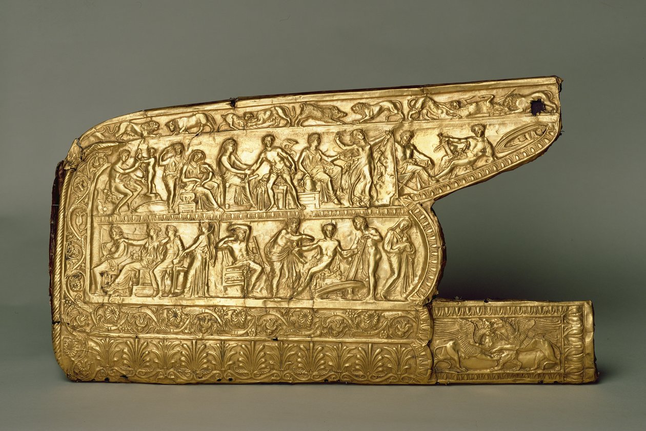 Quiver Fitting for Bow and Arrows, from Chertomlyk Burial Mound, Steppe, 4th Century BC by Scythian
