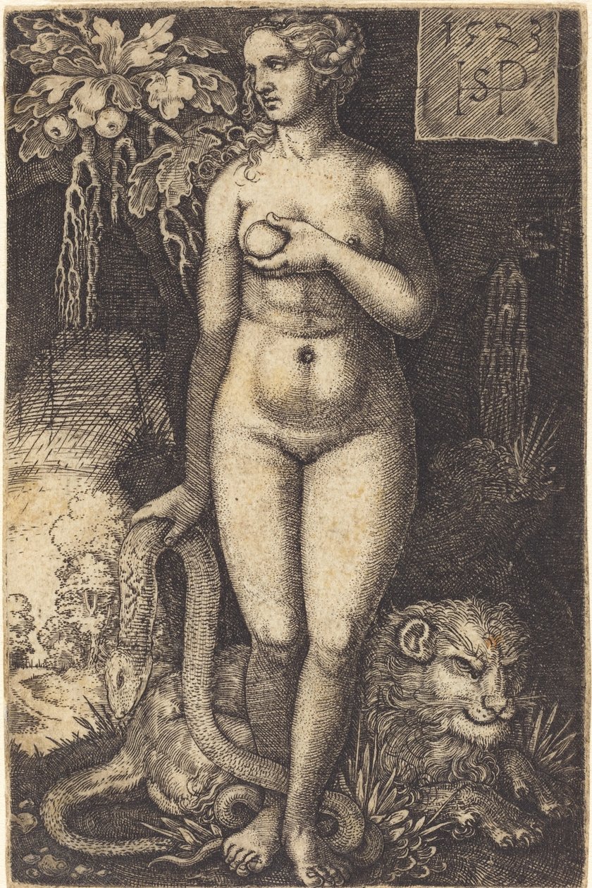 Eve Standing by Sebald Beham
