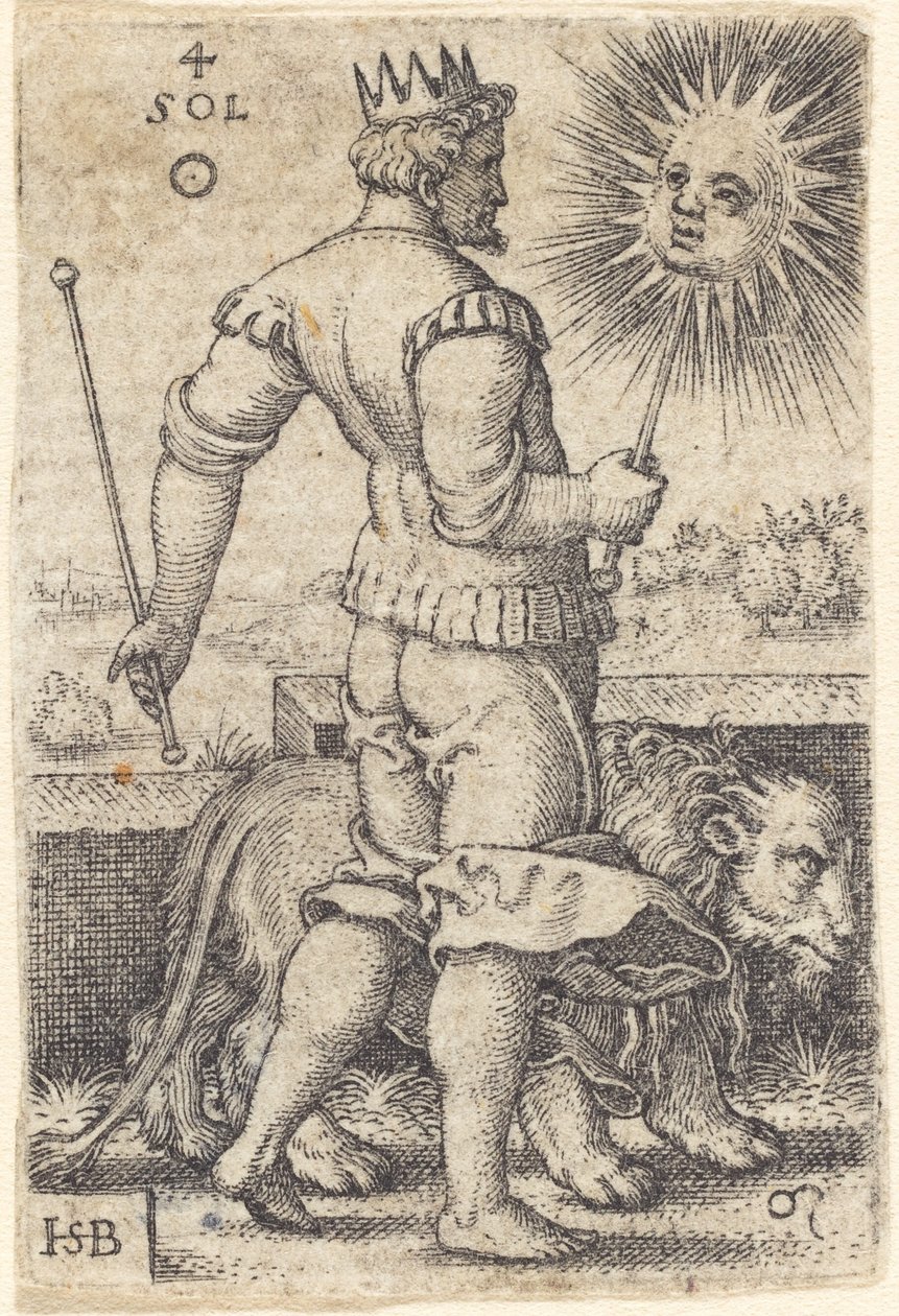 Sol by Sebald Beham