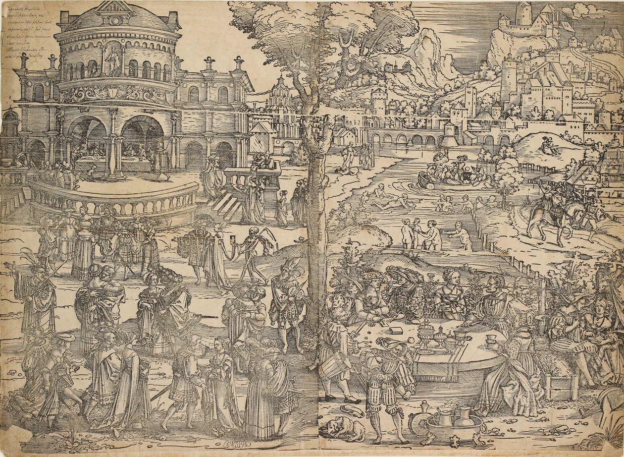 The Feast of Herod by Sebald Beham