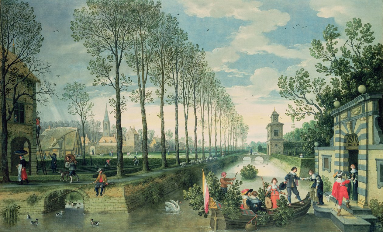 The Four Seasons: Spring by Sebastian Vrancx