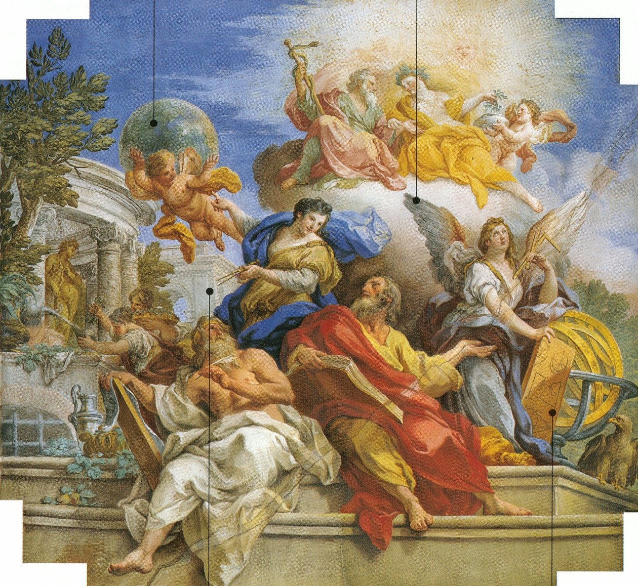 Allegory of Science by Sebastiano Conca