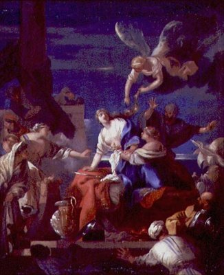 The Death of Dido by Sébastien Bourdon