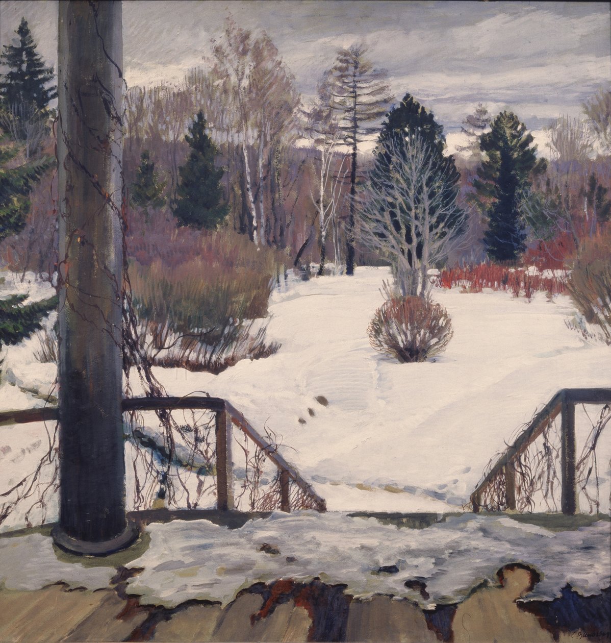 Spring is coming by Sergei Arsenevich Vinogradov