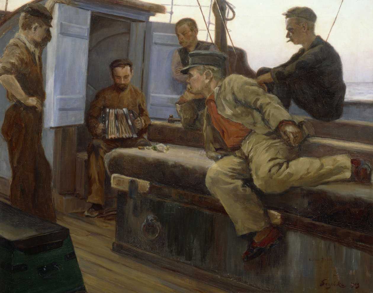 Break Aboard / Not on Duty by Severin Segelcke