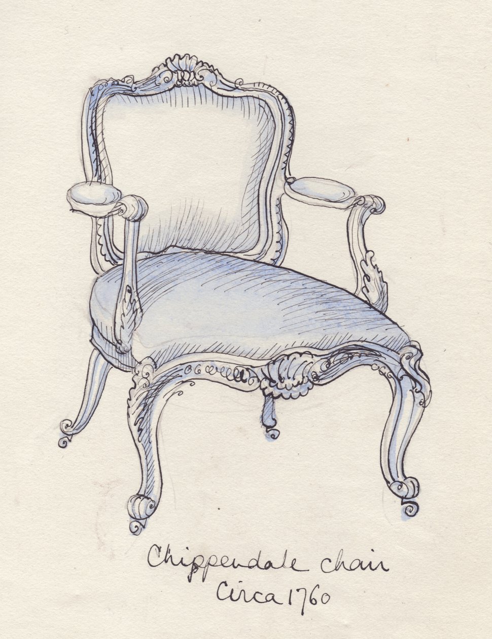 Chippendale Chair by Shirley Markham