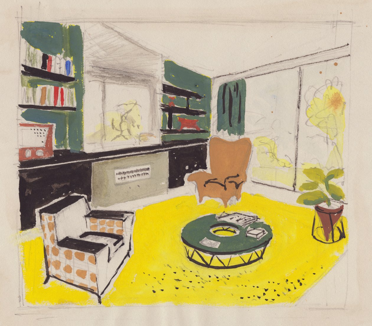 Interior design by Shirley Markham
