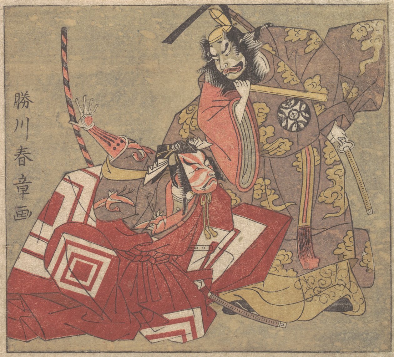 Scene from a Drama by Shunsho