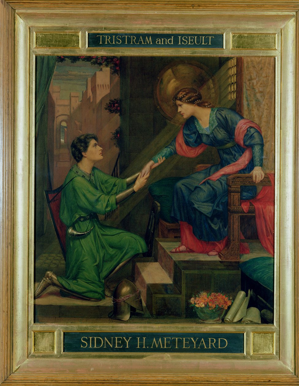 Tristram and Iseult by Sidney Meteyard