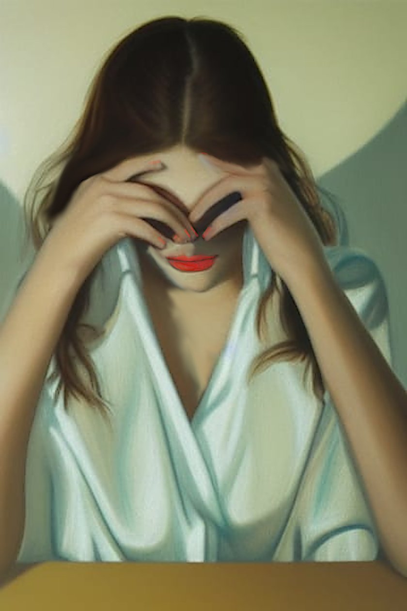 The Tired Woman by Silvia Martini
