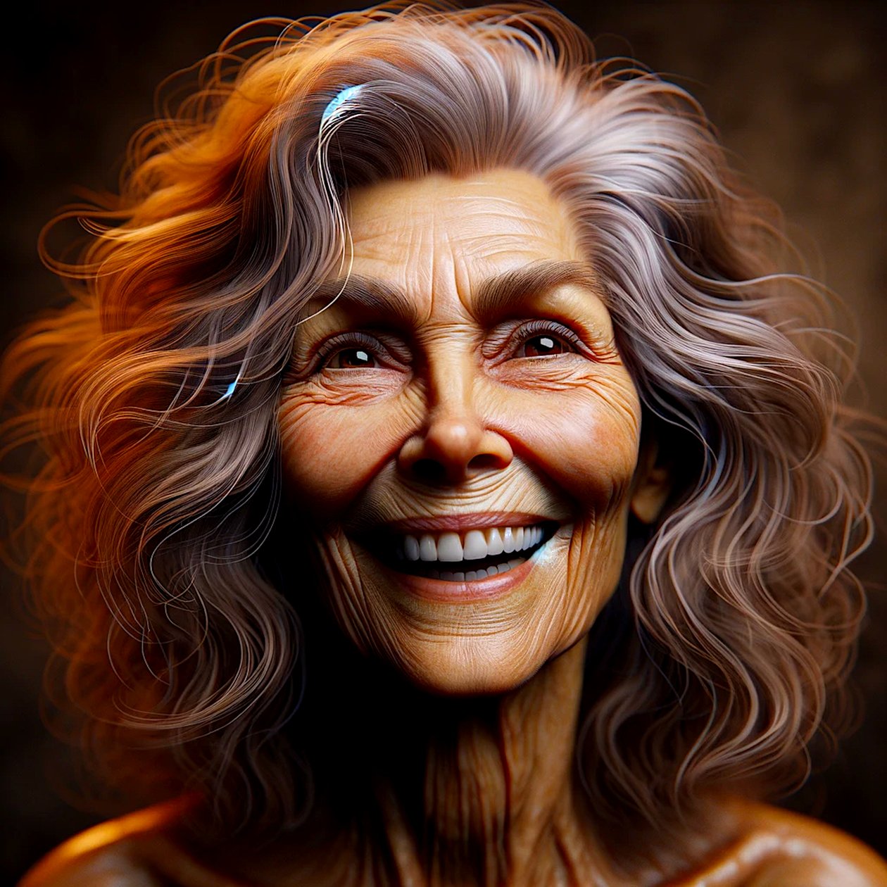 Marie - AI-shaped Years: Portraits of Timelessness by Silvia Martini