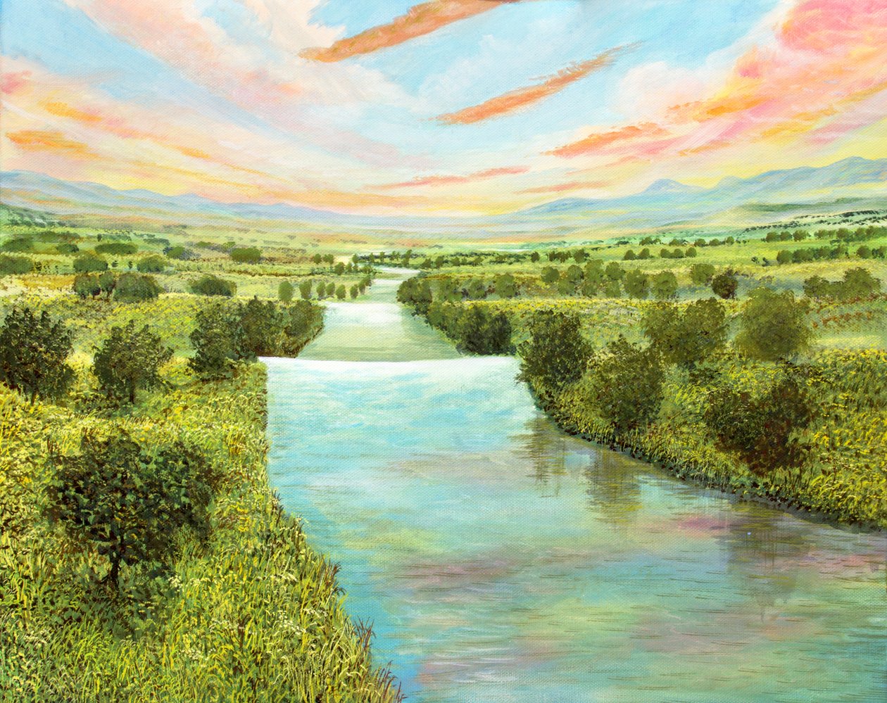 River Wave by Silvian Sternhagel